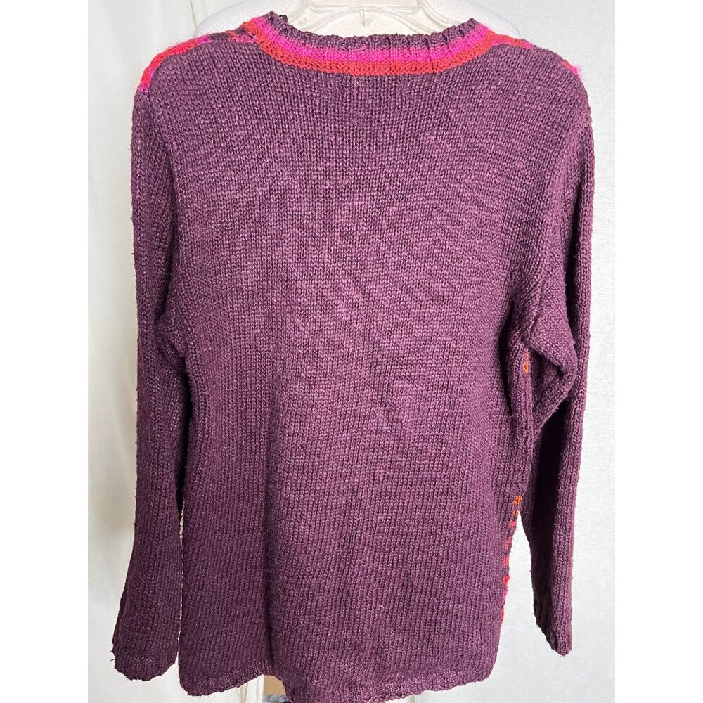 Carol Little Knit Wear Small Colorful Sweater With Fish Y2K Comfortable - Picture 6 of 9